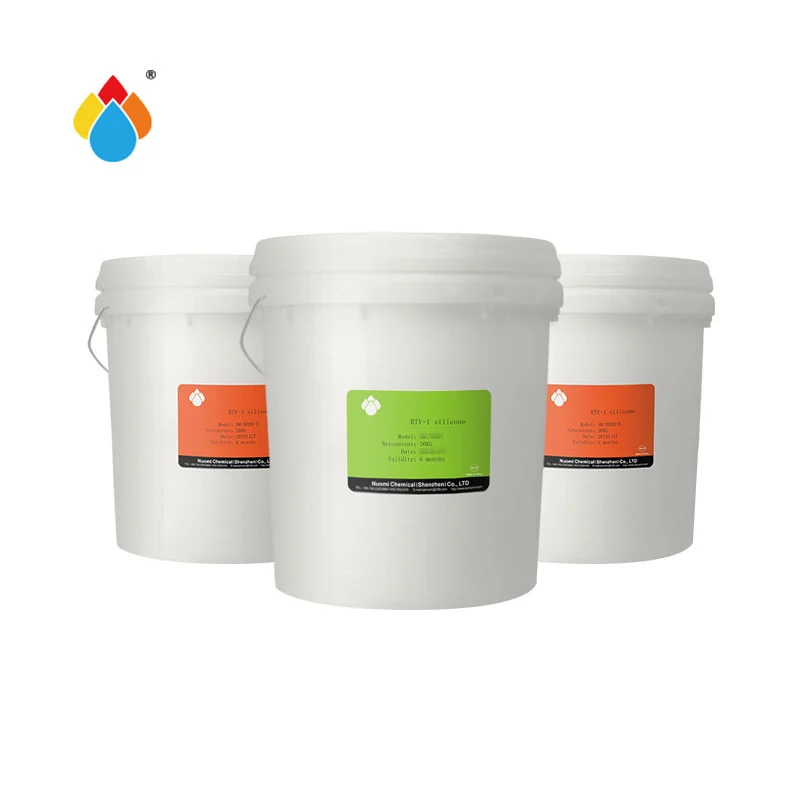 Perekat silikon pot catu daya
