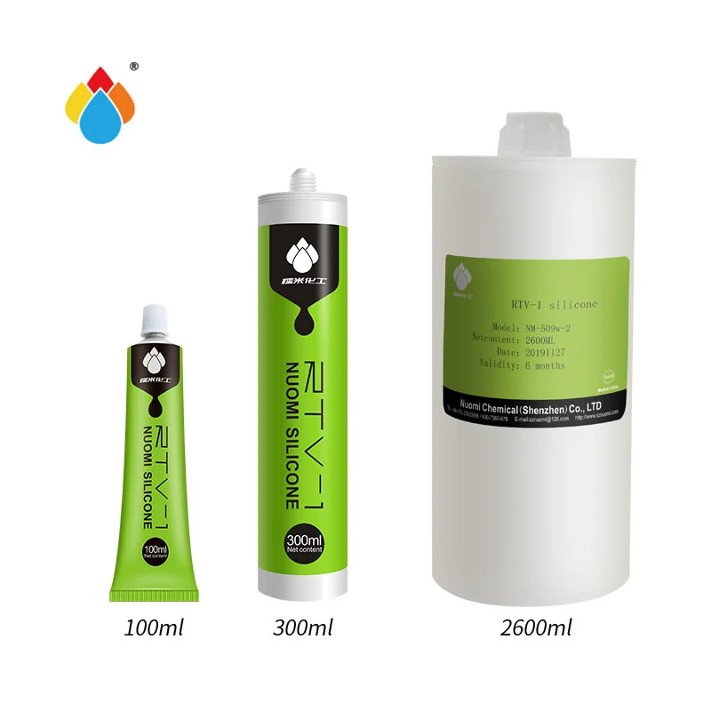 Cairan transparan RTV-1 Silicone Adhesive